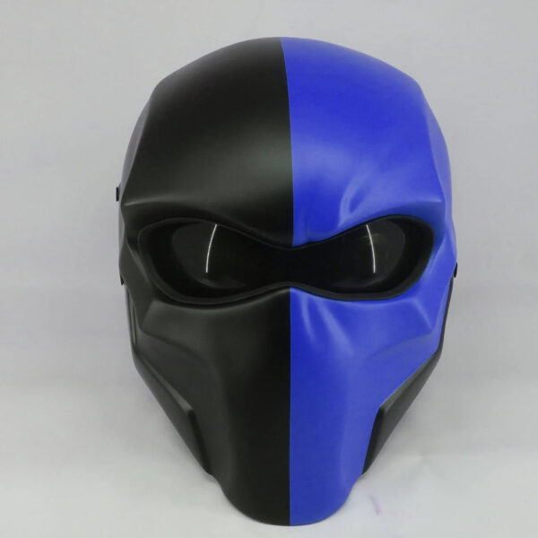 Custom Helmet Predator DeathStroke Color Blocked Blue And Black