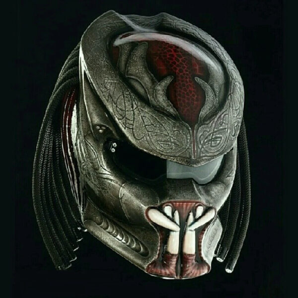 Predator Motorcycle Helmet Rawa Style