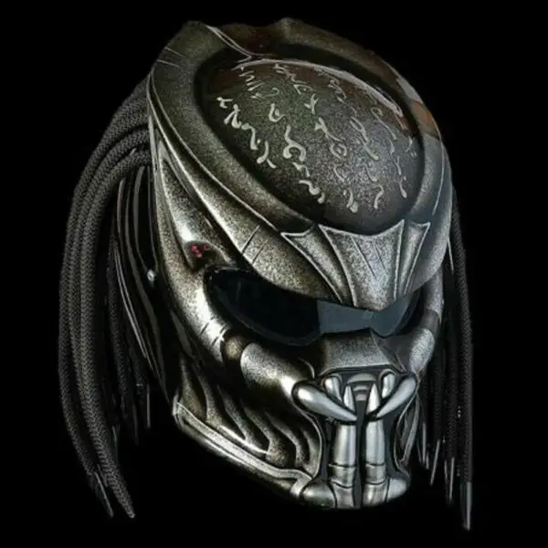 Predator Motorcycle Helmet Style Handmade