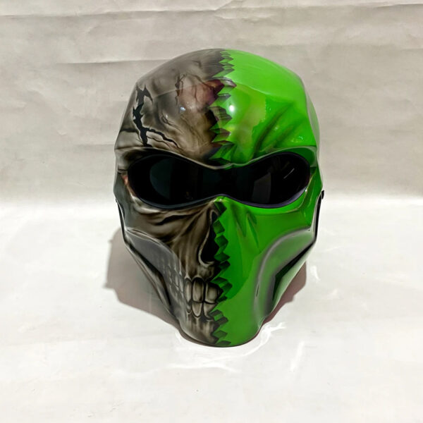 Predator Green Death Stroke Crack Skull 3D Brush