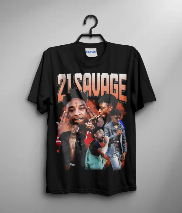 21 Savage Tee Luxury T Shirt Unisex Size