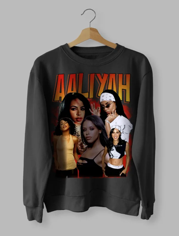 Aaliyah Aesthetic Sweatshirt Unisex Size