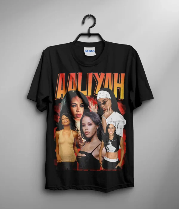 Aaliyah Aesthetic T Shirt Unisex Size