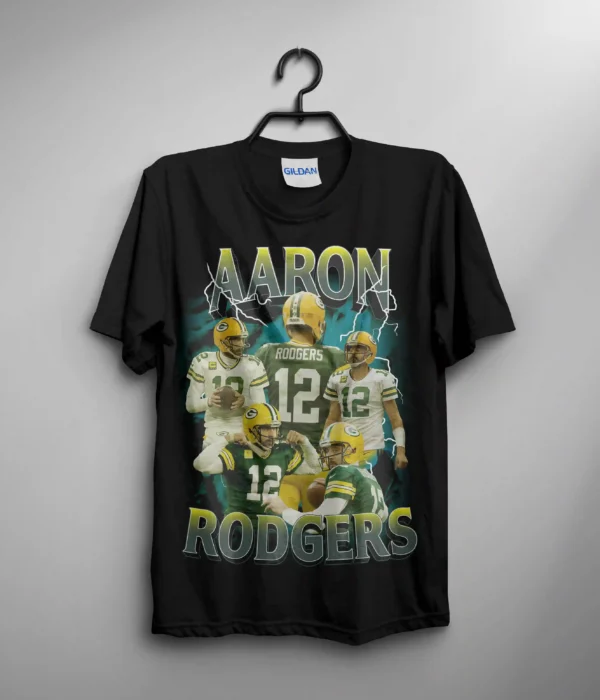 Aaron Rodgers Green Bay Packers T Shirt Unisex Size