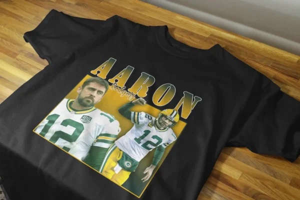 Aaron Rodgers Luxury Retro T Shirt Unisex Size