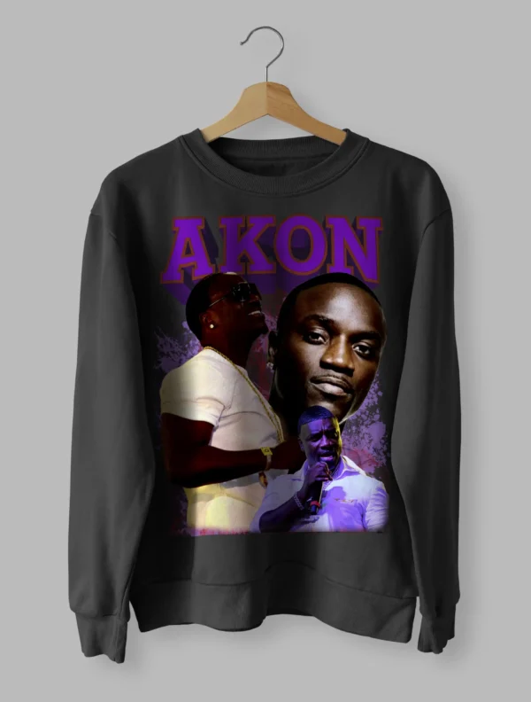 Akon Sweatshirt Unisex Size