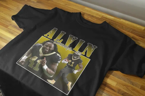 Alvin Kamara Luxury Retro T Shirt Unisex Size