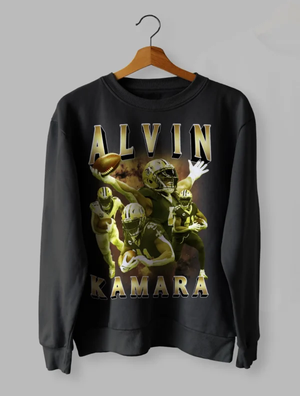 Alvin Kamara Tee Luxury Retro Sweatshirt Unisex Size