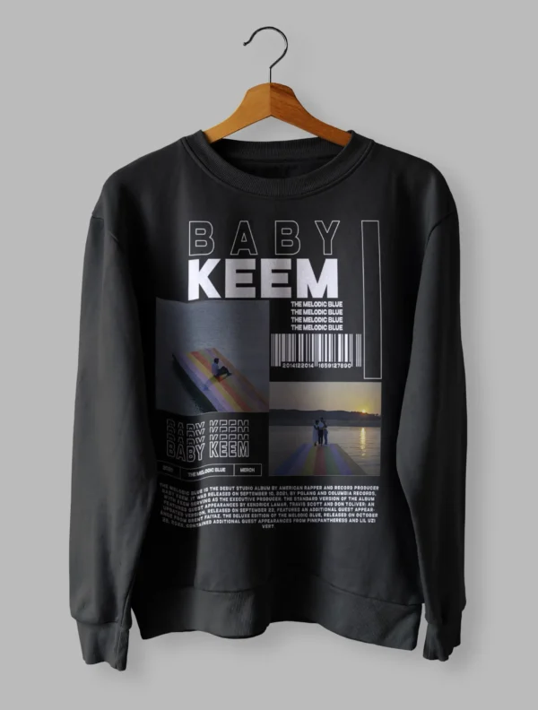 Baby Keem The Melodic Blue  Sweatshirt Unisex Size