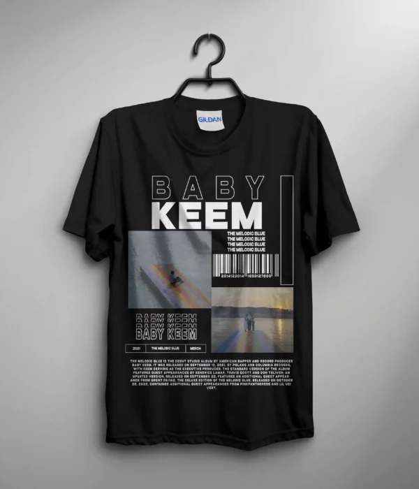 Baby Keem The Melodic Blue T Shirt Unisex Size