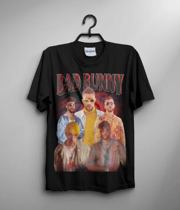 Bad Bunny T Shirt Unisex Size