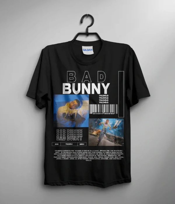 Bad Bunny Yhlqmdlg T Shirt Unisex Size