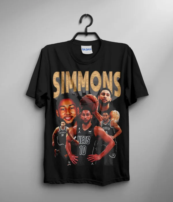 Ben Simmons Nxp Tee  Retro Colorfull T Shirt Unisex Size