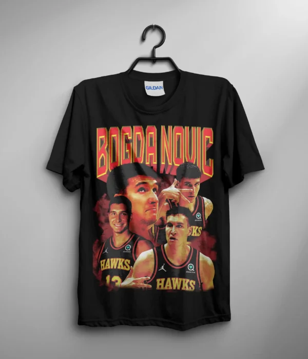 Bogdan Bogdanovic Tee Retro T Shirt Unisex Size