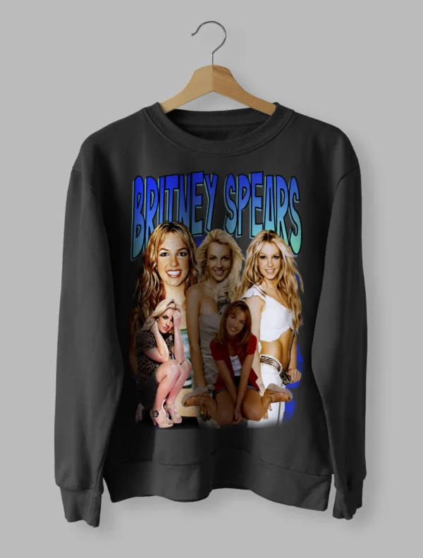 Britney Spears Tee Retro Sweatshirt Unisex Size