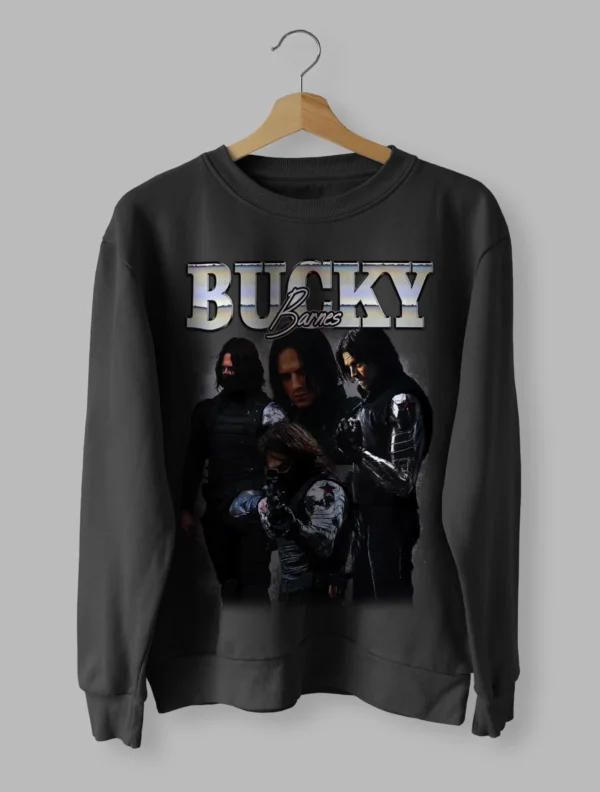 Bucky Barnes Shirt Winter Soldier Aesthetic Sweatshirt Unisex Size