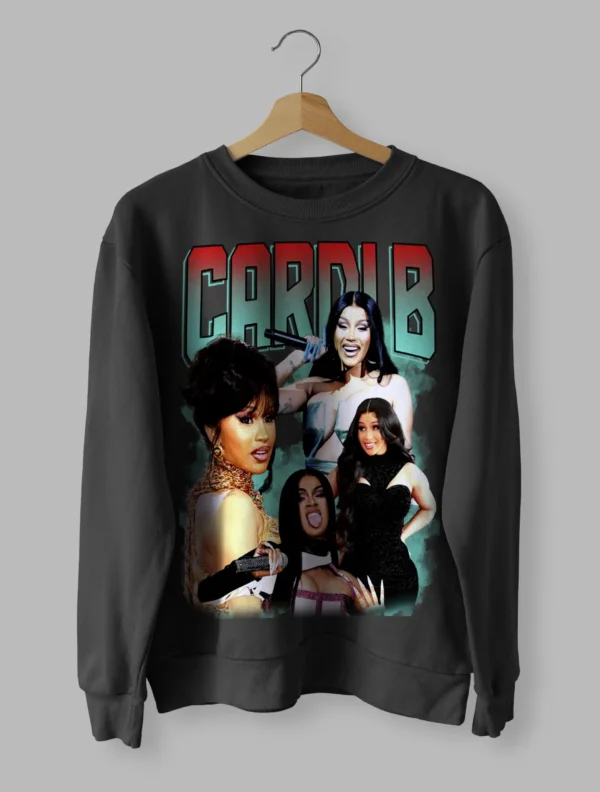 Cardi B Luxury Sweatshirt Unisex Size