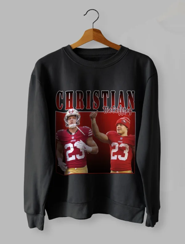 Christian Mccaffrey Sweatshirt Unisex Size