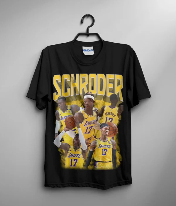 Dennis Schroder Print Luxury T Shirt Unisex Size