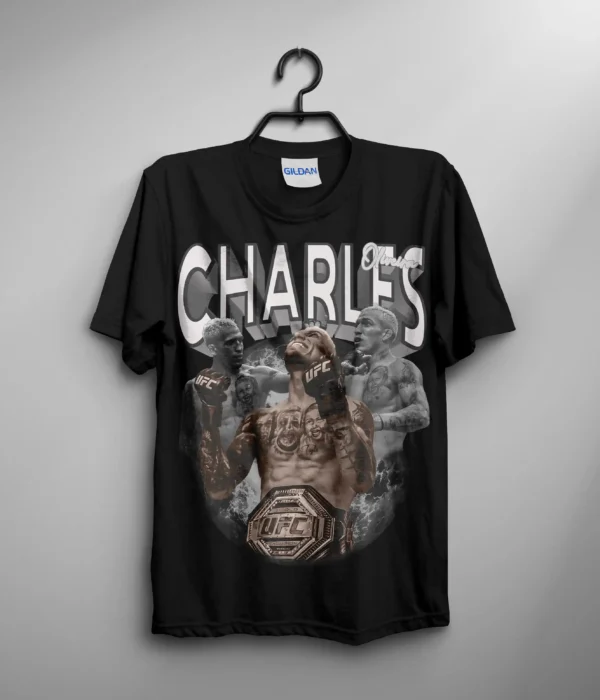 Do Bronx Charles Oliveira Aesthetic T Shirt Unisex Size