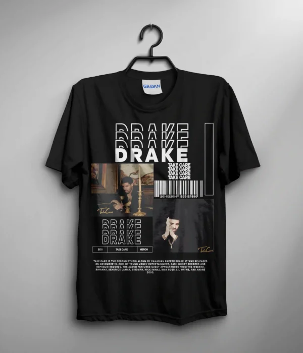 Drake Take Care T Shirt Unisex Size