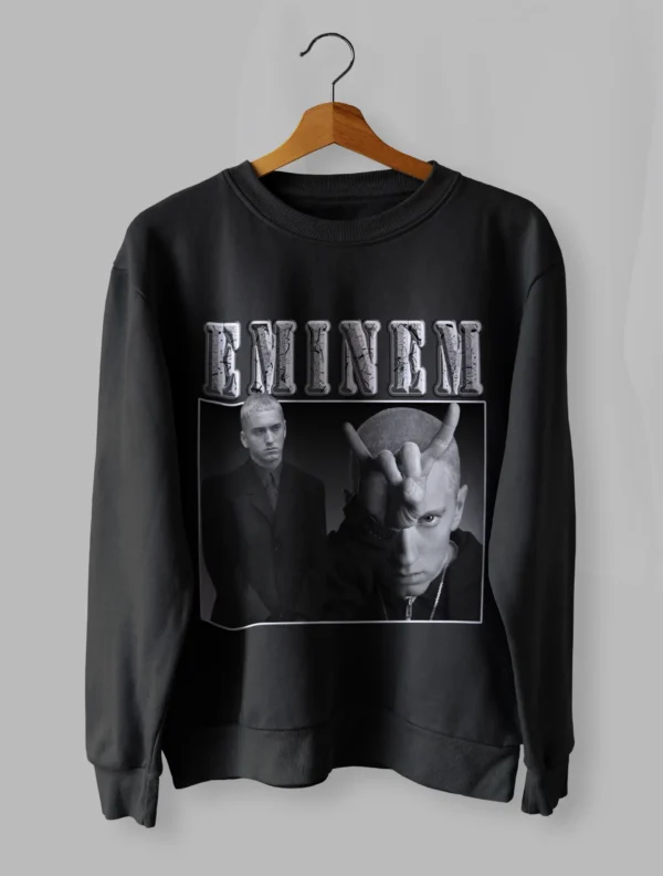 Eminem Famous Design Sweatshirt Unisex Size