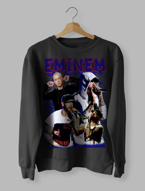 Eminem Tee Retro Sweatshirt Unisex Size