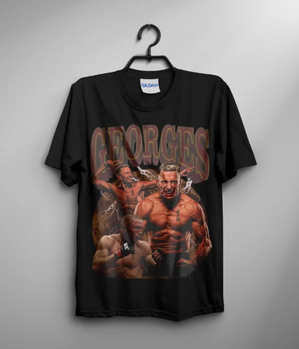 Georges Stpierre Tee Retro Luxury T Shirt Unisex Size