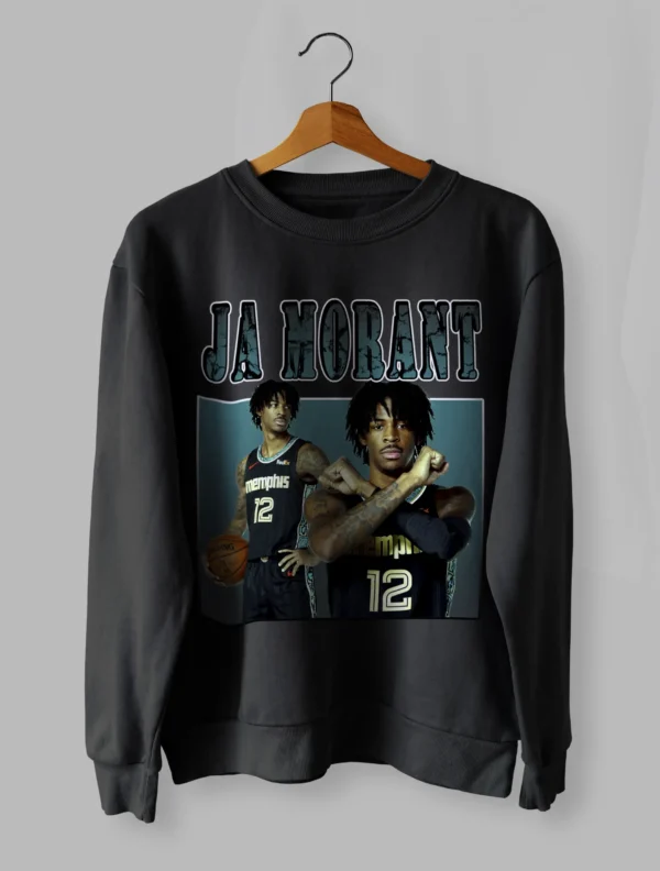 Ja Morant Luxury Retro Sweatshirt Unisex Size