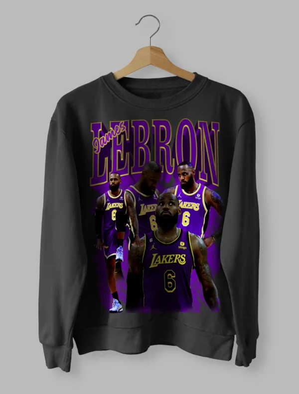 James Lebron Personalized Aesthetic Sweatshirt Unisex Size