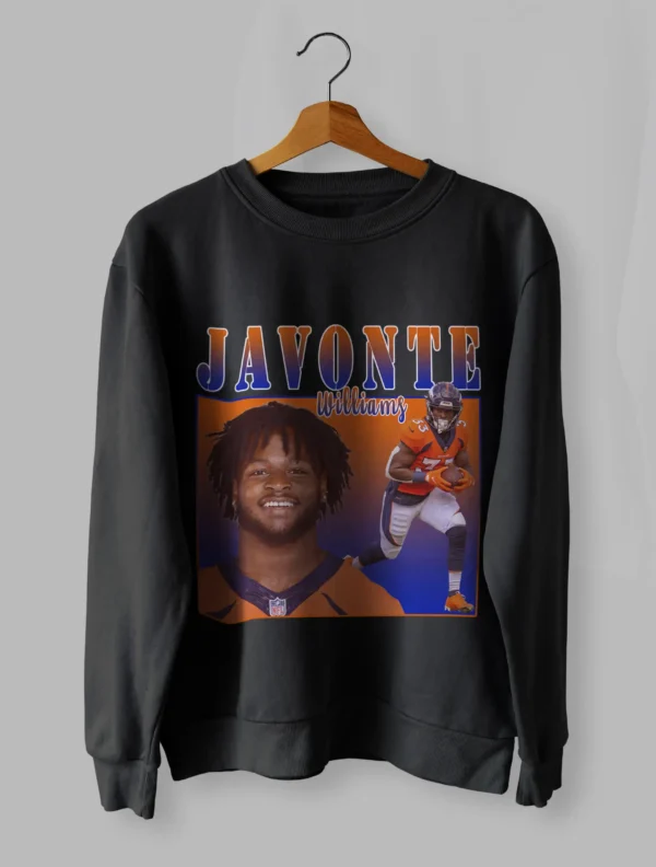 Javonte Williams Sweatshirt Unisex Size