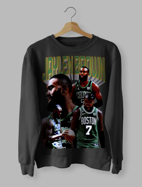 Jaylen Brown Tee Retro Sweatshirt Unisex Size