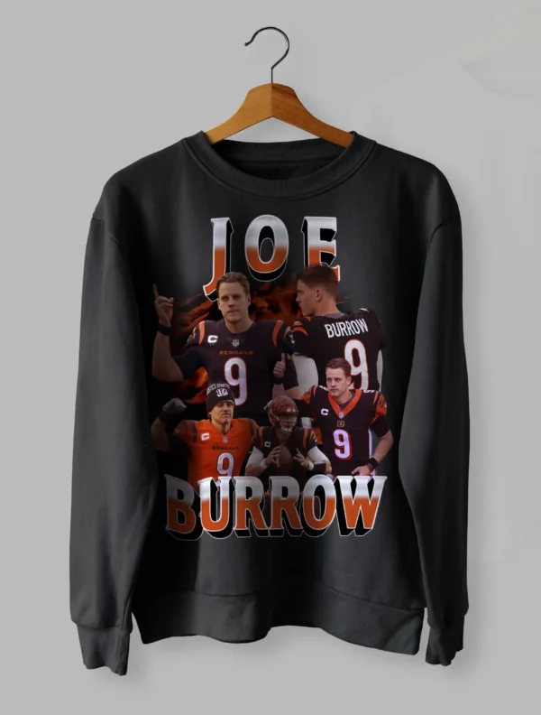 Joe Burrow Cincinnati Bengals Sweatshirt Unisex Size