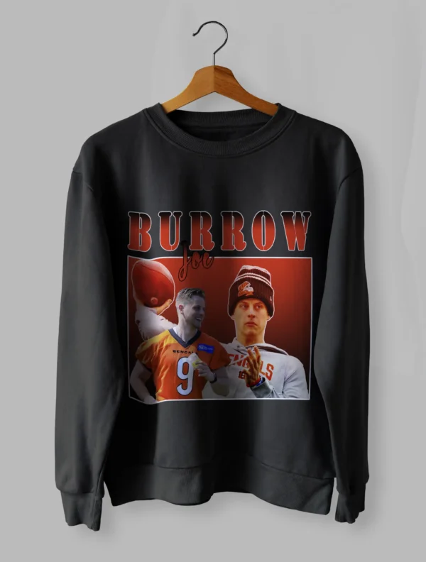 Joe Burrow Luxury Retro Sweatshirt Unisex Size