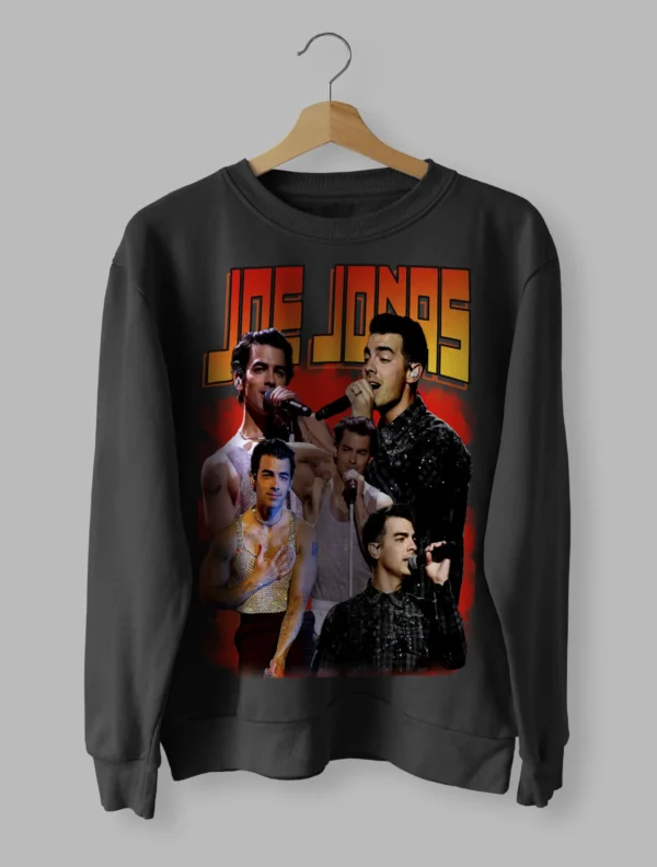 Joe Jonas Colorfull Sweatshirt Unisex Size