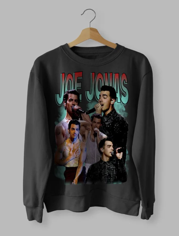 Joe Jonas Tee Retro Sweatshirt Unisex Size