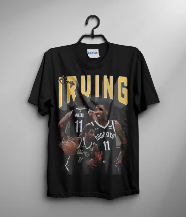 Kyrie Andrew Irving Tee Retro T Shirt Unisex Size