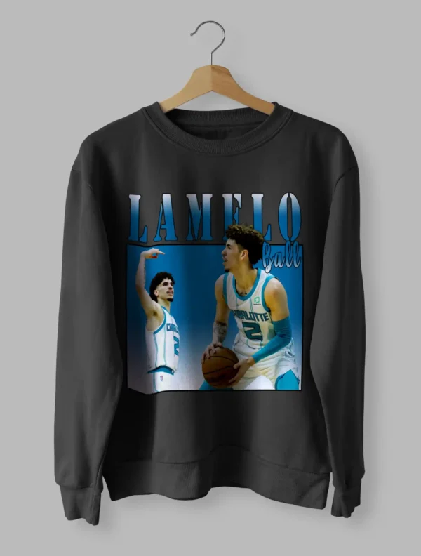 Lamelo Ball Luxury Retro Sweatshirt Unisex Size