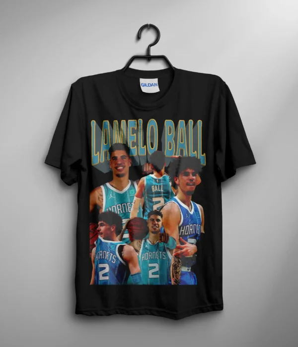 Lamelo Ball Tee Retro T Shirt Unisex Size