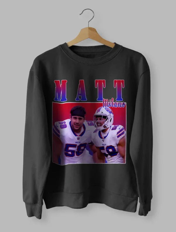 Matt Milano Sweatshirt Unisex Size