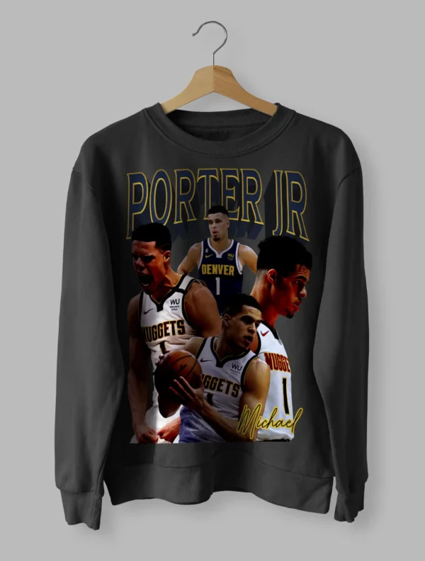 Michael Porter Jr Tee Retro Sweatshirt Unisex Size