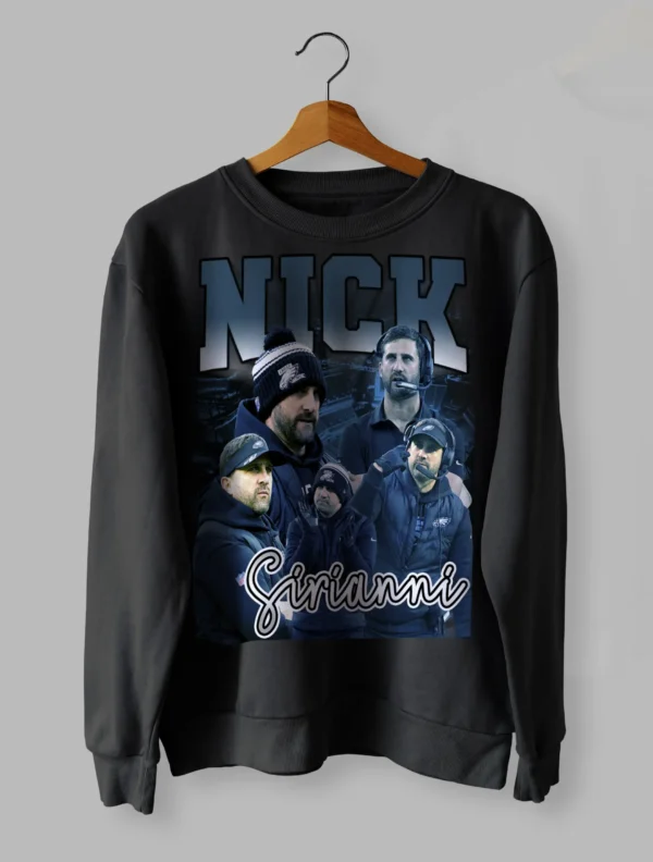 Nick Sirianni Sweatshirt Unisex Size