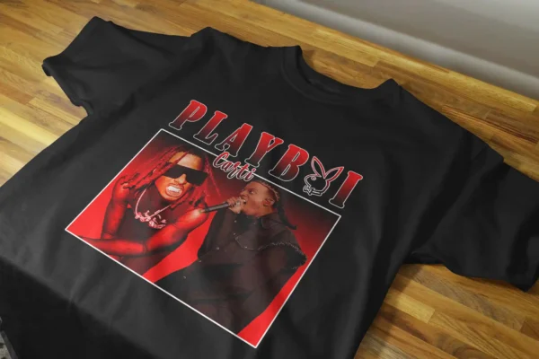 Playboi Carti Luxury Retro T Shirt Unisex Size