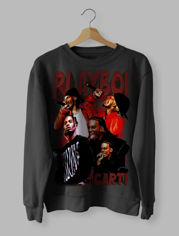 Playboi Carti Sweatshirt Unisex Size