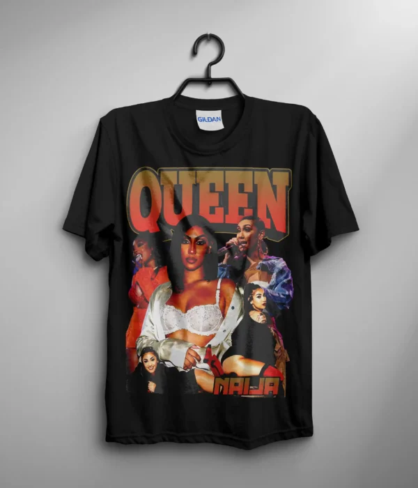 Queen Naija Tee Retro T Shirt Unisex Size