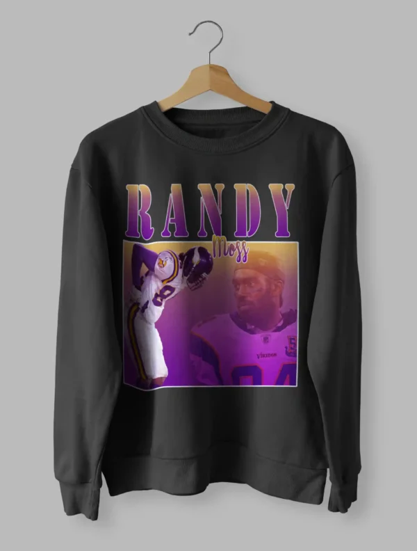 Randy Moss Sweatshirt Unisex Size