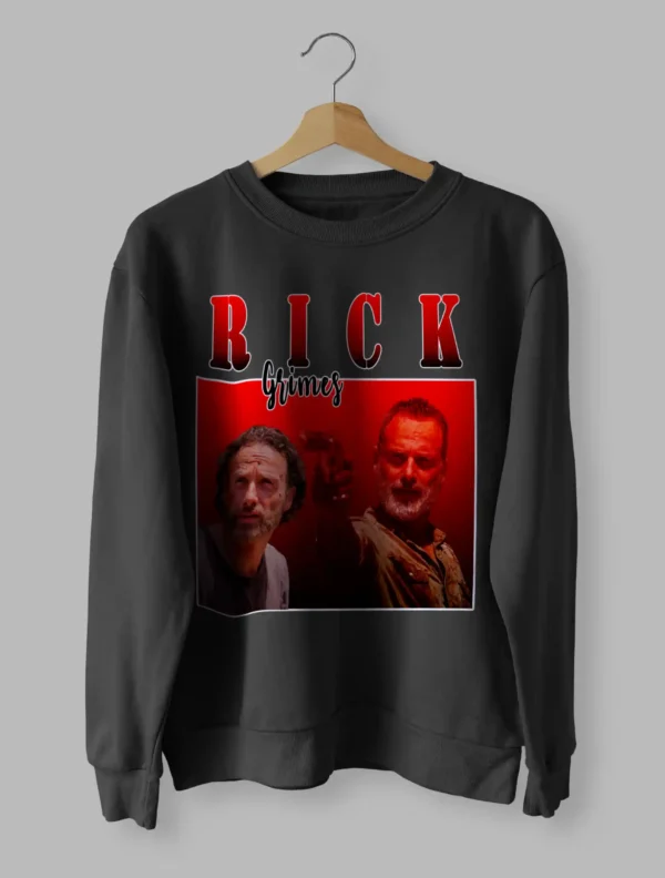 Rick Grimes Sweatshirt Unisex Size