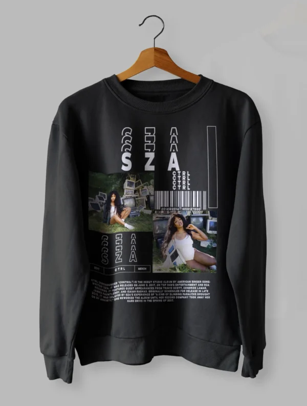 Sza Ctrl  Sweatshirt Unisex Size