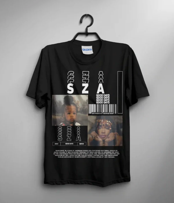 Sza Good Days T Shirt Unisex Size