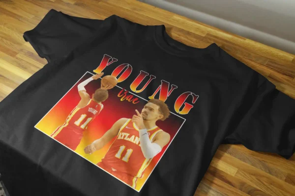 Trae Young Luxury Retro T Shirt Unisex Size